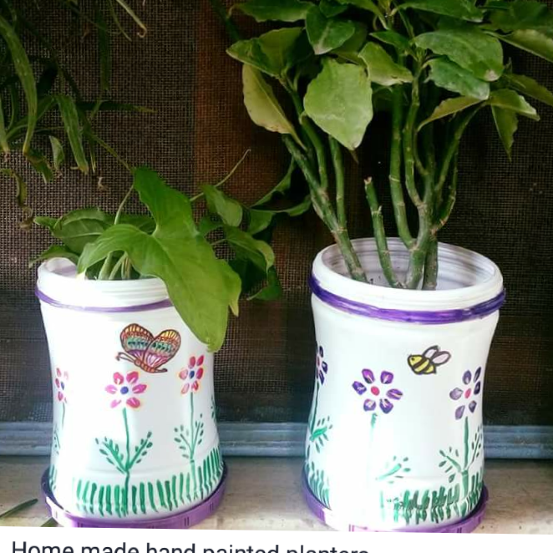 recycled planter